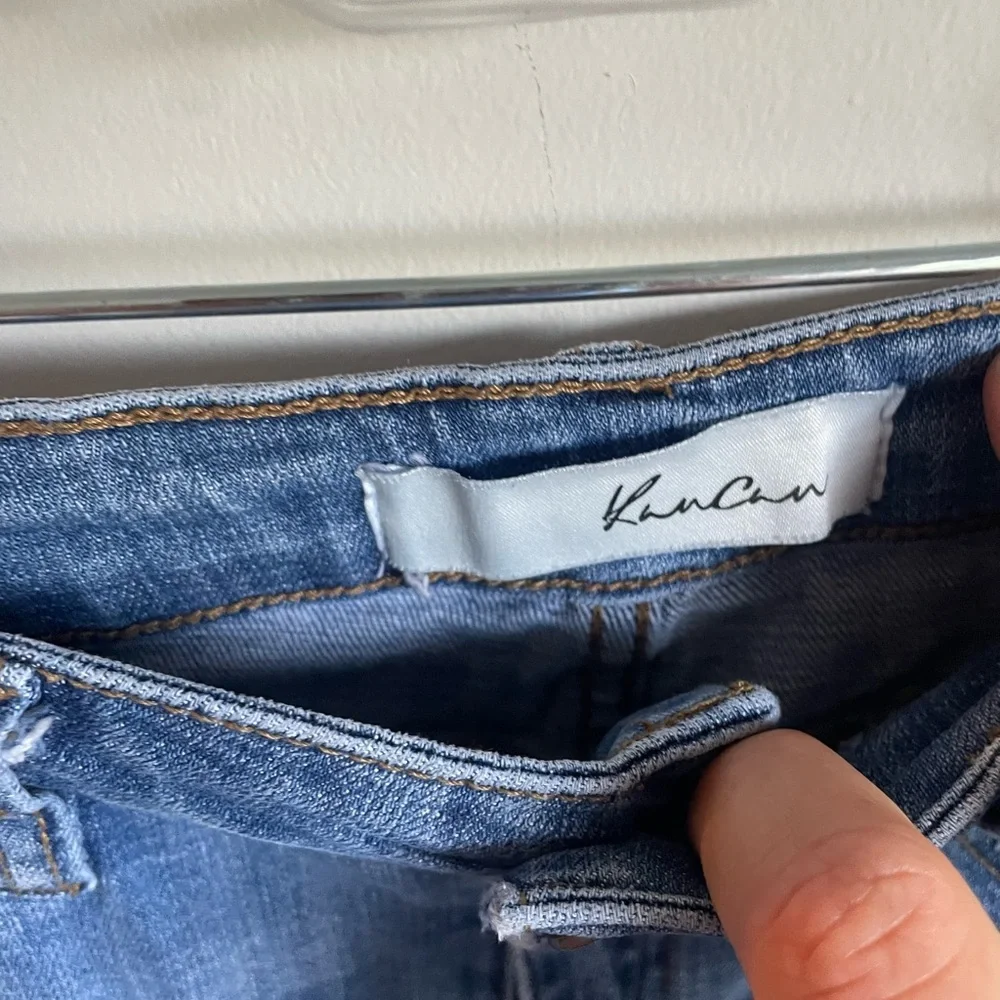 Kancan Medium Wash Skinning Denim Jeans Size 3/25